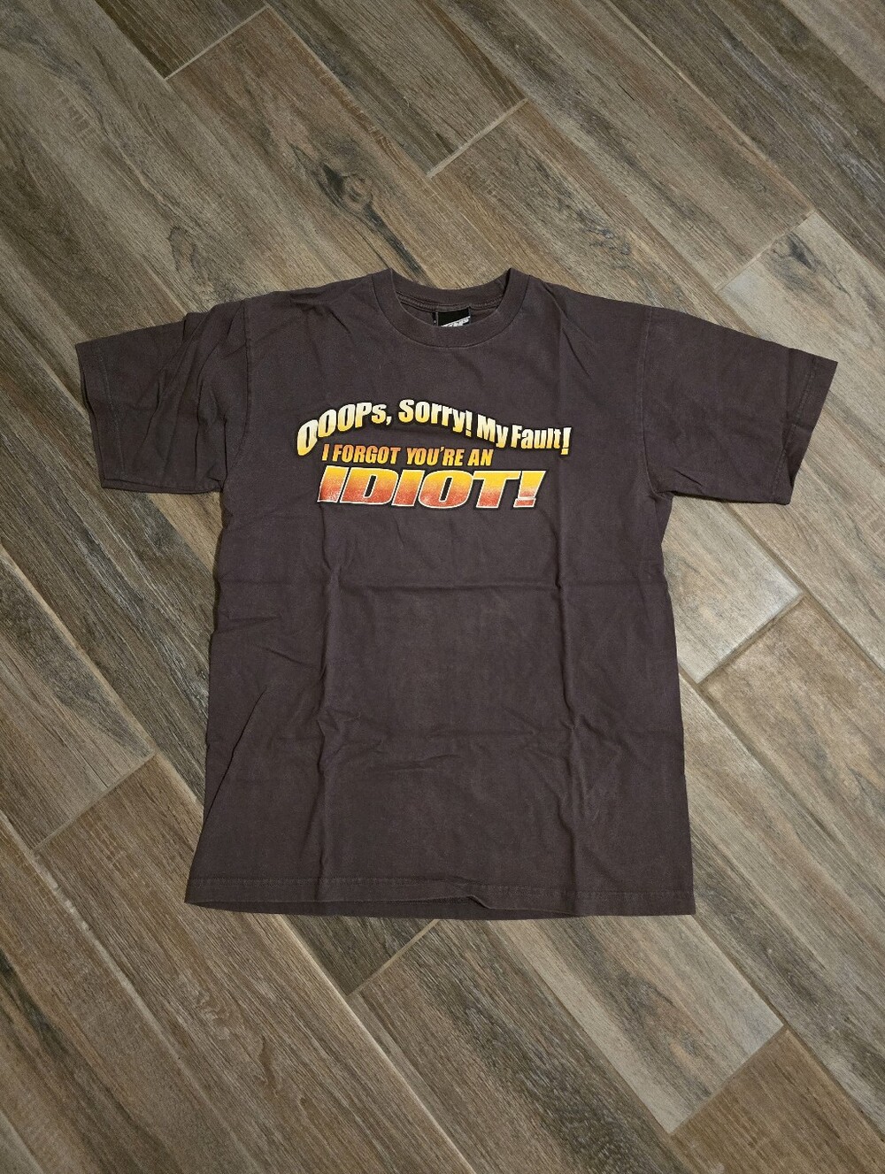 Vintage Y2K Funny Joke Cartoon T Shirt Top Heavy